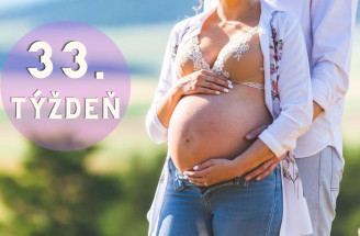 Tehotenstvo po týždňoch – 33. týždeň tehotenstva