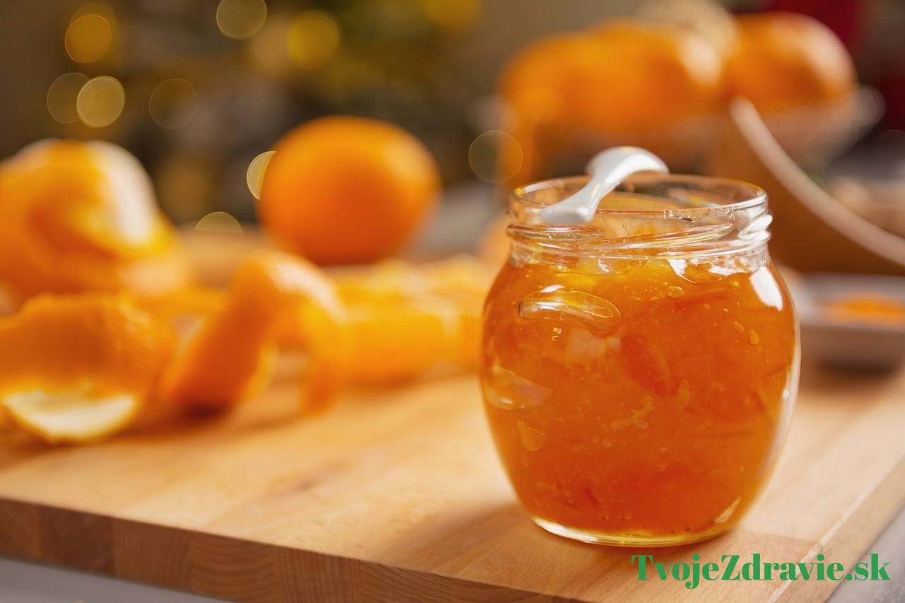 domáci pomarančový džem